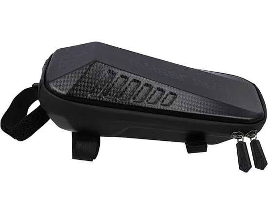 Front tube triangle bag-- look stiff and dynamic at any time, pressure resistant, proof and durable.​
Front frame pouch-- large capacity space, can carry many small items. Bike accessories-- design, do not worry too much about going out under light rain.